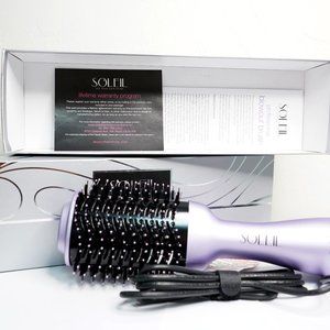 Soleil Round Hair Blower Heat Brush (Lavander)